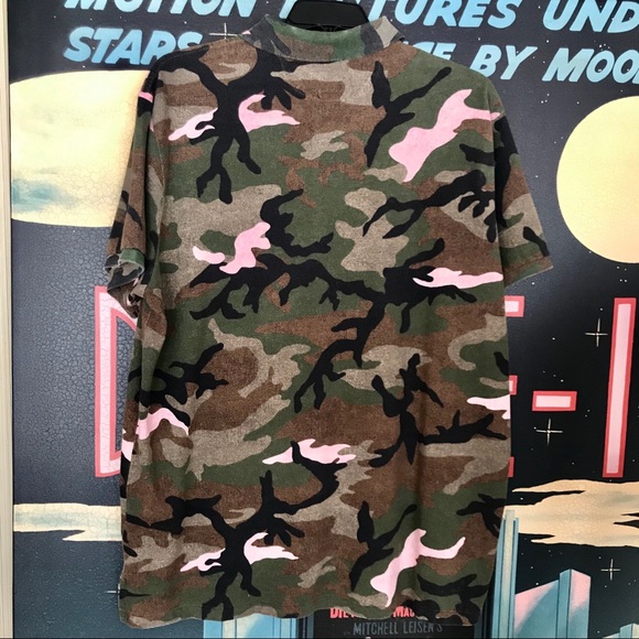 pink camo polo